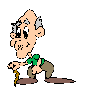 Old Man Clipart Image
