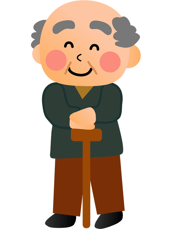 Old Man Clipart Transparent Free