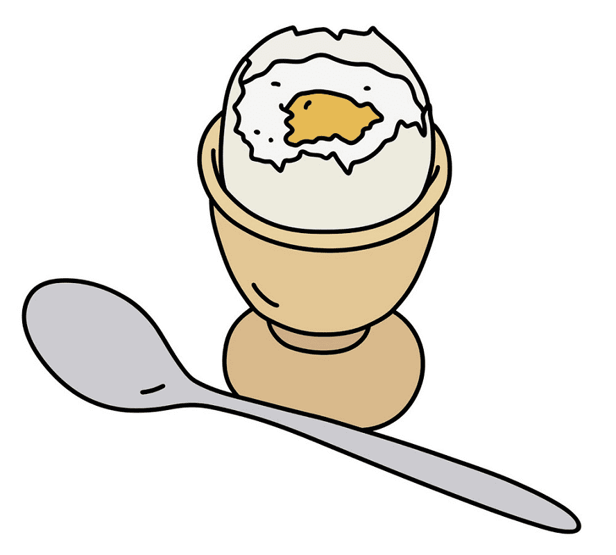 Soft Boiled Egg Clipart