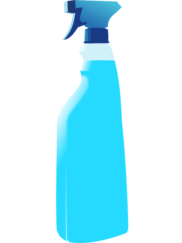 Spray Bottle Clipart Transparent