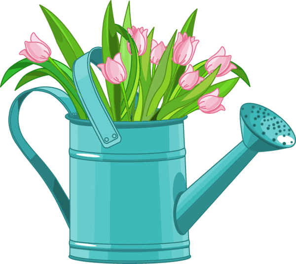 Watering Can Clipart Image