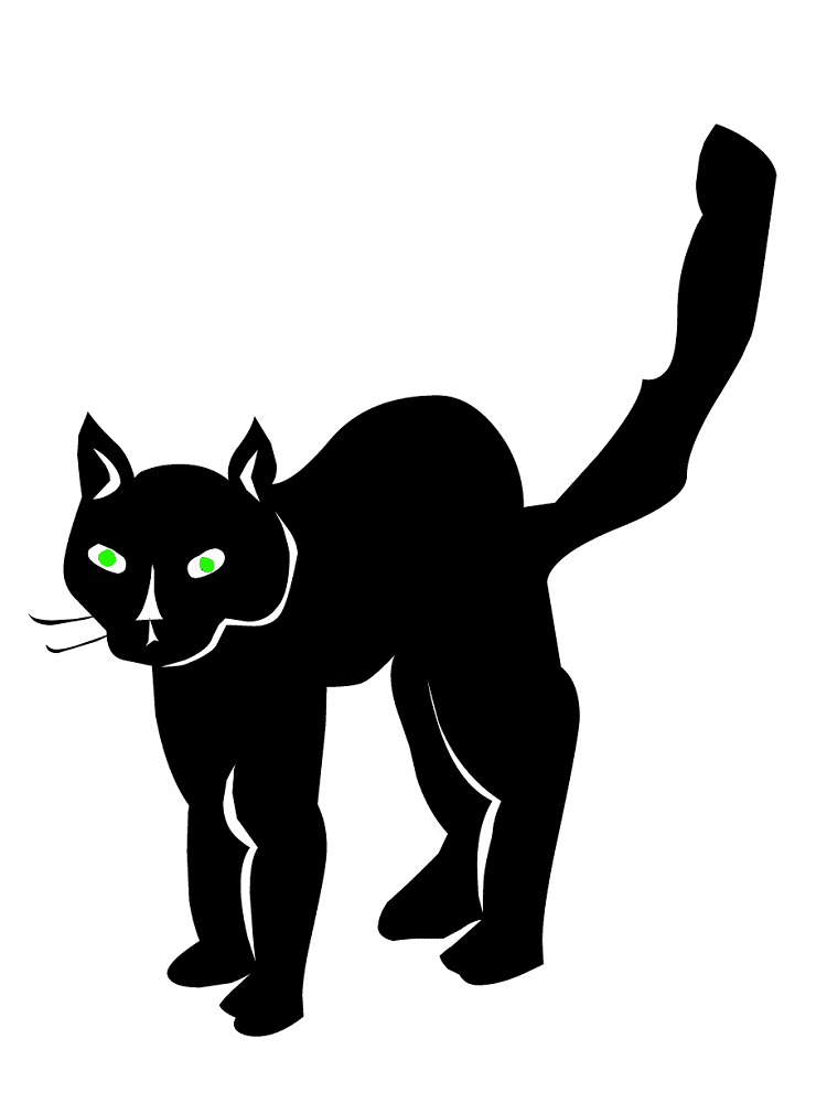 Black Cat Clipart Download