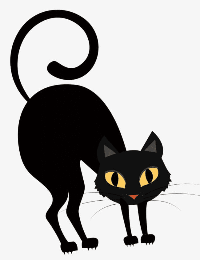 Black Cat Clipart Free Photo