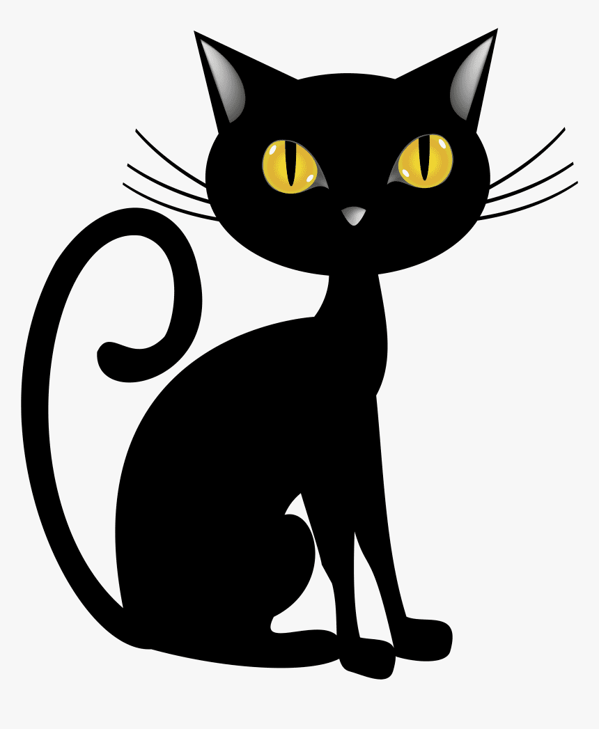 Black Cat Clipart Free Picture