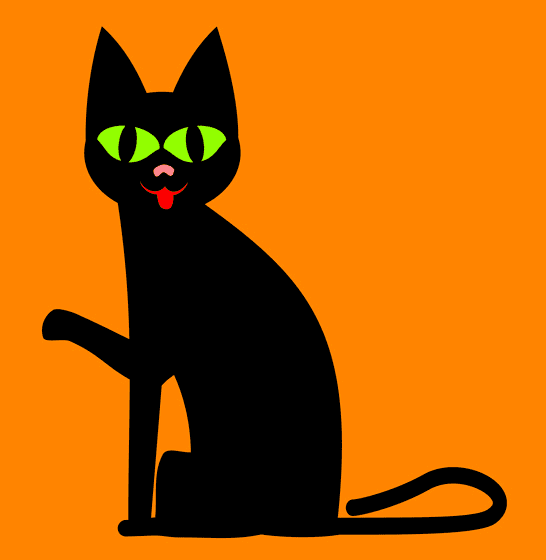 Black Cat Clipart Images