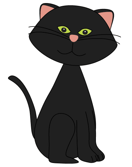 Black Cat Clipart Png Free