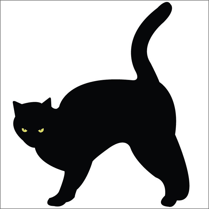 Black Cat Clipart Png Picture
