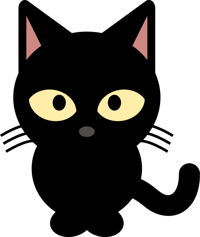Black Cat Clipart Png Pictures