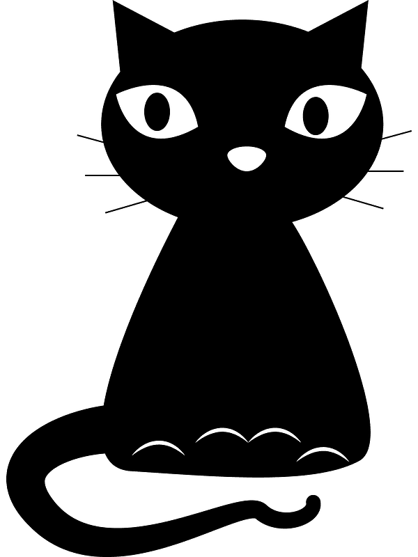 Black Cat Clipart Transparent Download