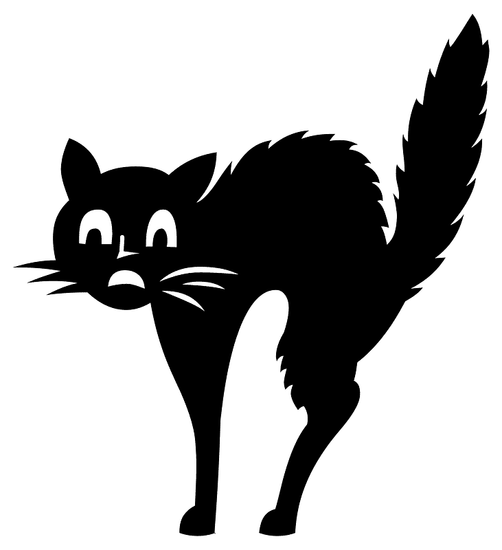 Black Cat Clipart Transparent For Free