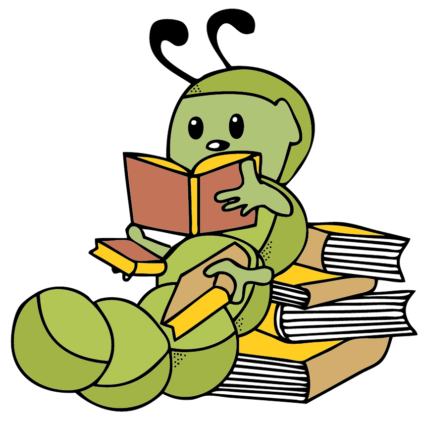 Bookworm Clipart Free Image