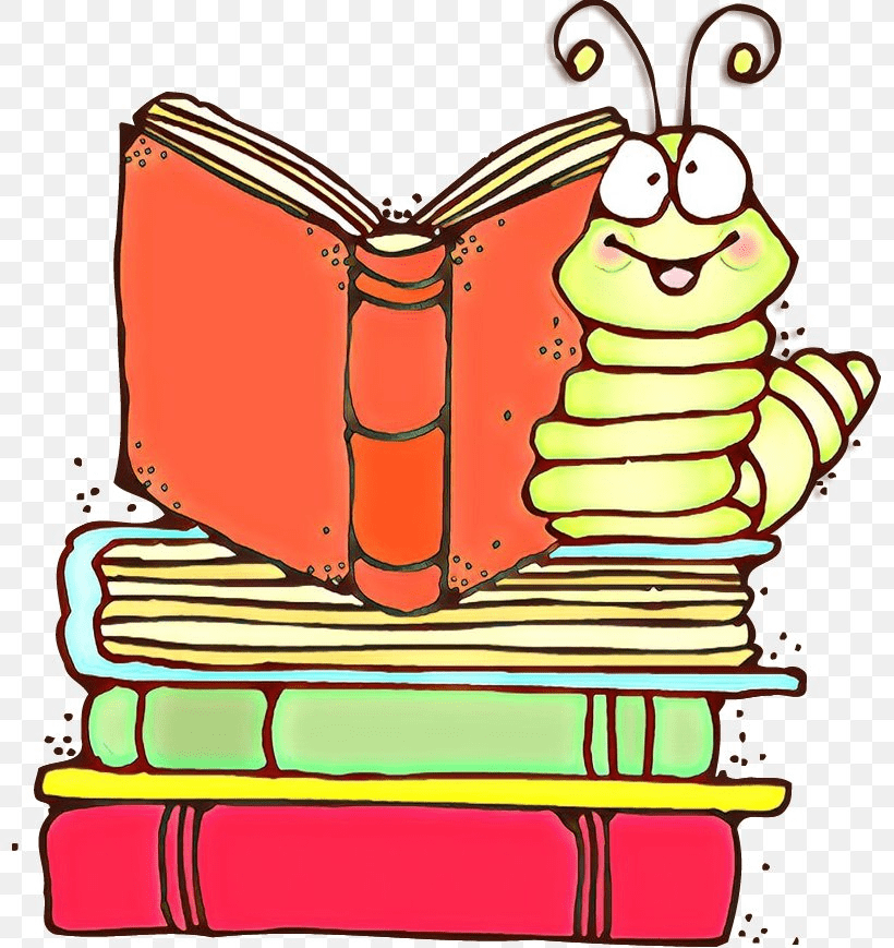 Bookworm Clipart Free Png Image