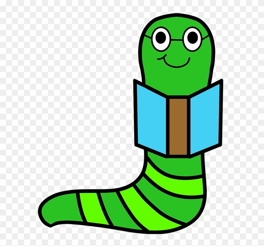 Clipart Bookworm