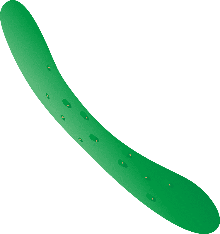 Cucumber Transparent Clipart