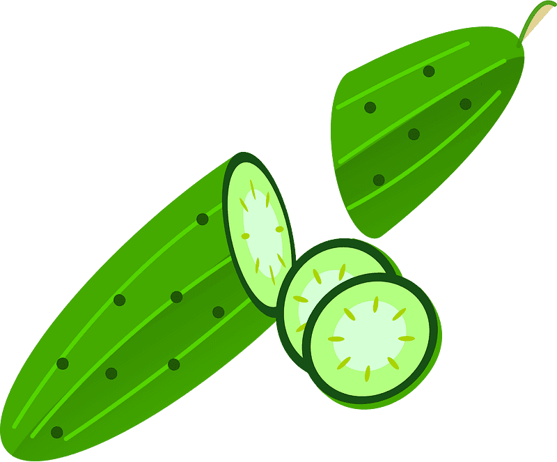 Free Cucumber Clipart Transparent Background