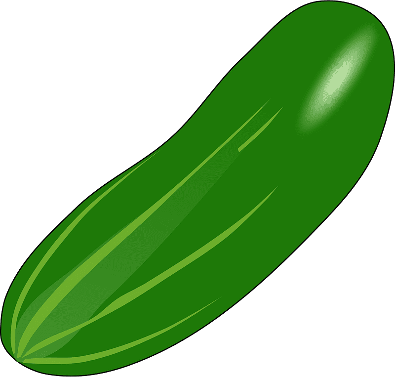 Free Cucumber Clipart Transparent