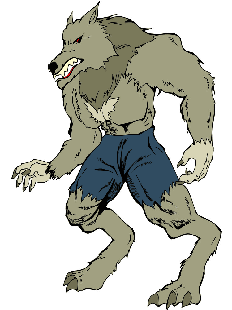 Werewolf Clipart Free Image