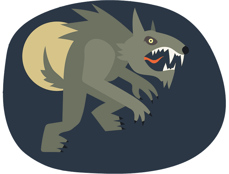 Werewolf Clipart Transparent Image