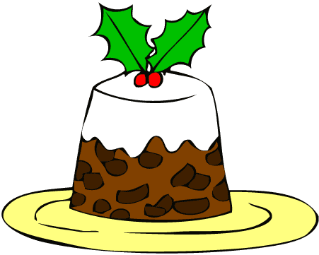 Christmas Pudding Clipart