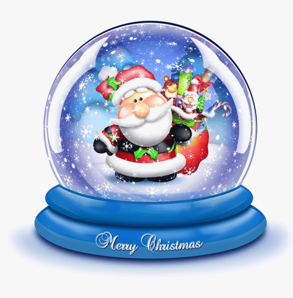 Christmas Snow Globe Clipart Picture