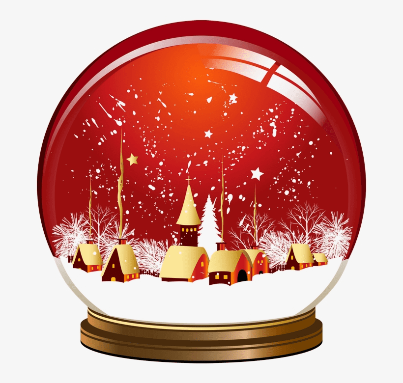 Christmas Snow Globe Clipart Png