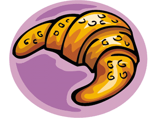 Croissant Clipart Image