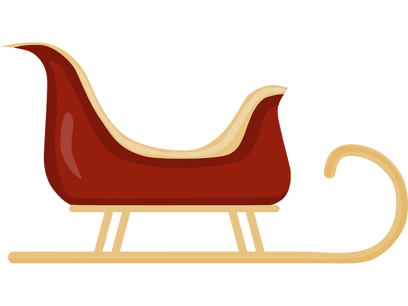 Download Sleigh Clipart Transparent Background