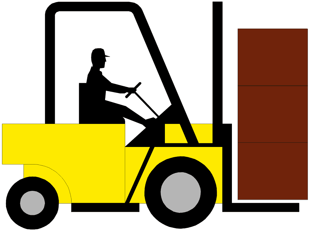 Forklift Clipart Free