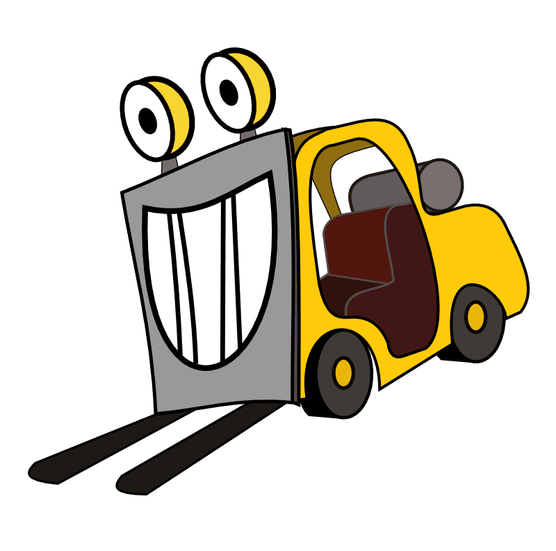 Forklift Clipart Photo
