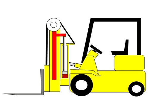 Forklift Clipart Png Photo