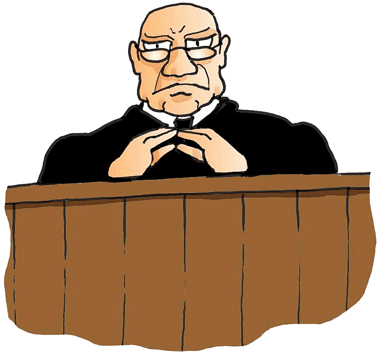 Judge Clipart Image