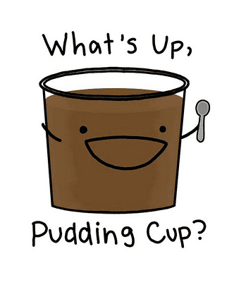 Pudding Cup Clipart