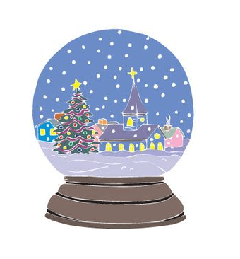 Snow Globe Clipart Photo