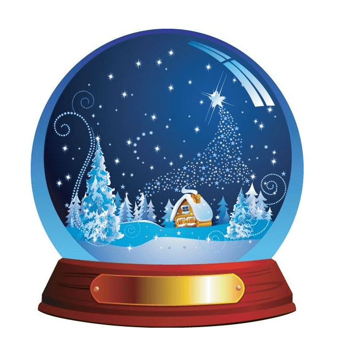 Snow Globe Clipart Pictures