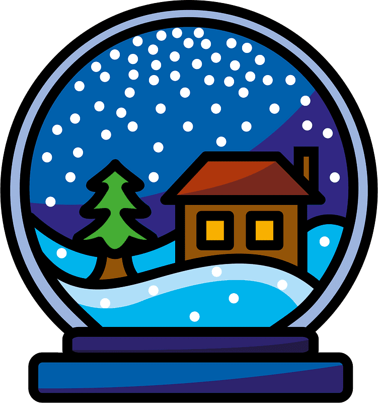 Snow Globe Clipart Transparent