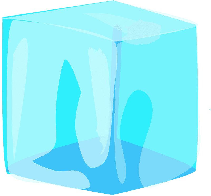 Ice Cube Clipart Transparent Background