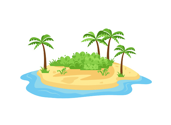 Island Clipart Png Download