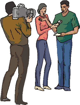 People Interview Clipart
