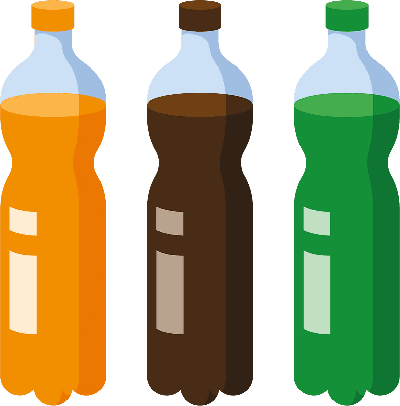 Soda Bottles Clipart Transparent
