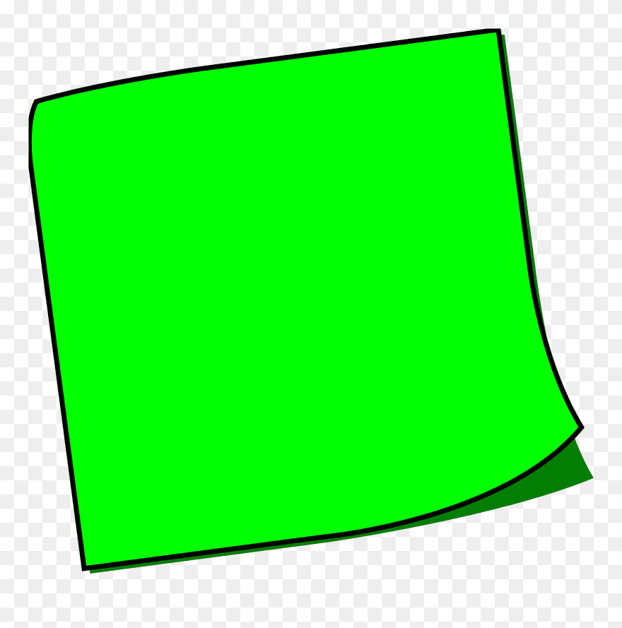 Sticky Note Clipart Free Image