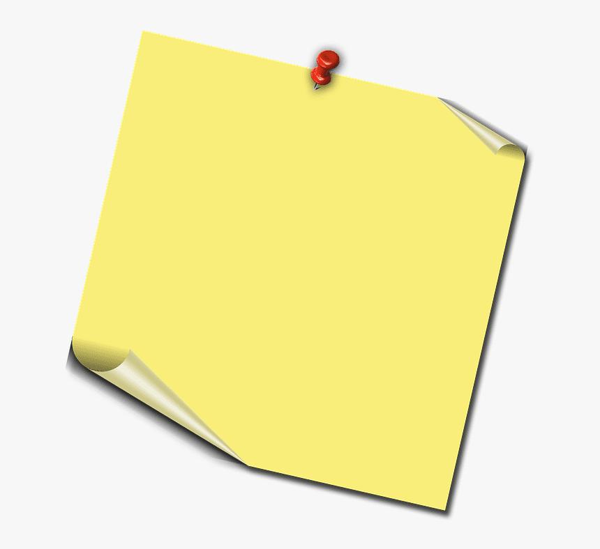 Sticky Note Clipart Png Free