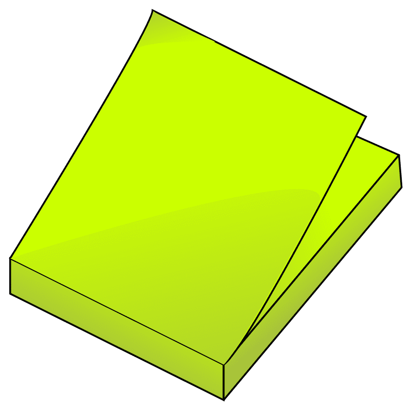 Sticky Notes Clipart Png