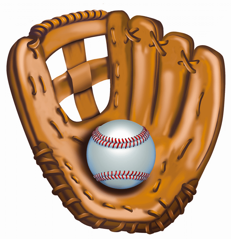 Baseball Glove Clipart Free