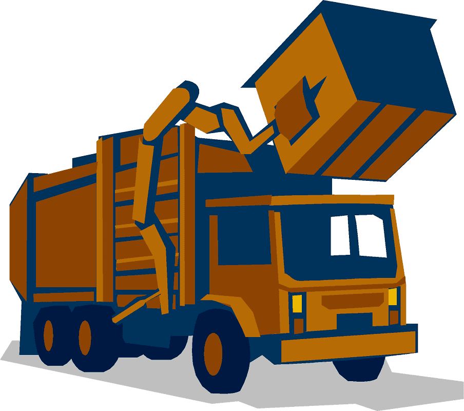 Garbage Truck Clipart Free