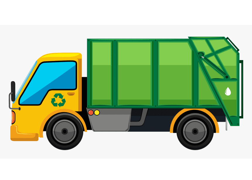 Garbage Truck Clipart Images