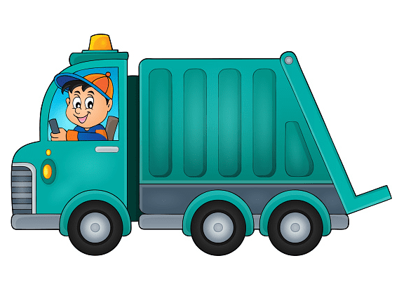 Garbage Truck Clipart Png For Free