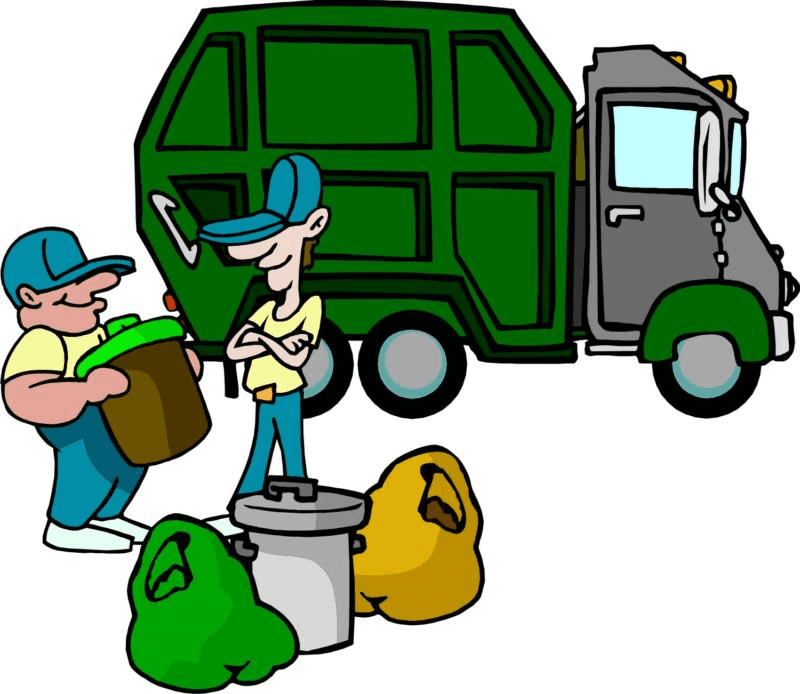 Garbage Truck Clipart Png Free