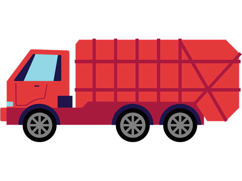 Garbage Truck Clipart Transparent Download