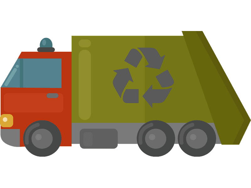 Garbage Truck Clipart Transparent Free