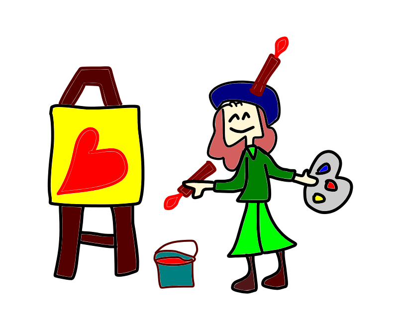 Painter Clipart Free Download